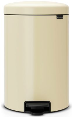 Brabantia newIcon 20 Litre Pedal Bin - Almond.